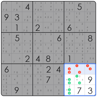 sudoku xy chain